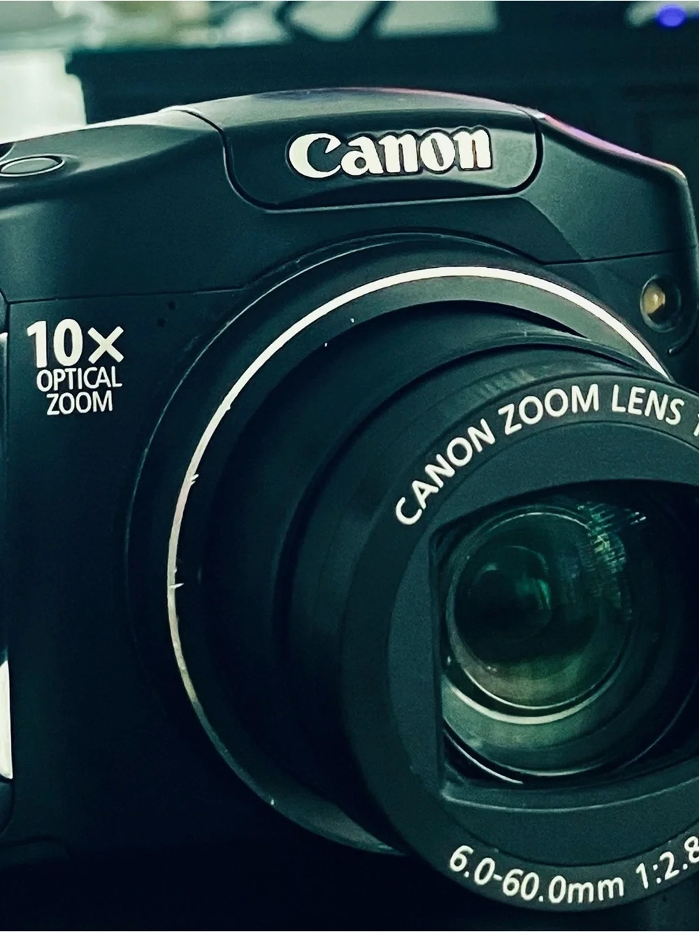 Canon PowerShot SX100 IS 8.0MP Digital Camera (Black) 2 GB Card Working 👍🏼